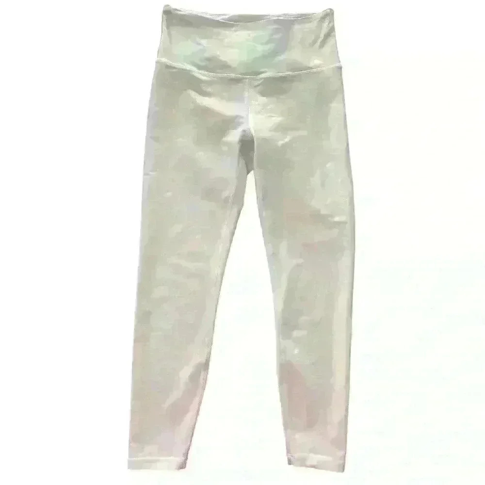 ZYIA ACTIVE‎ White Iridescent Lux Unicorn Leggings